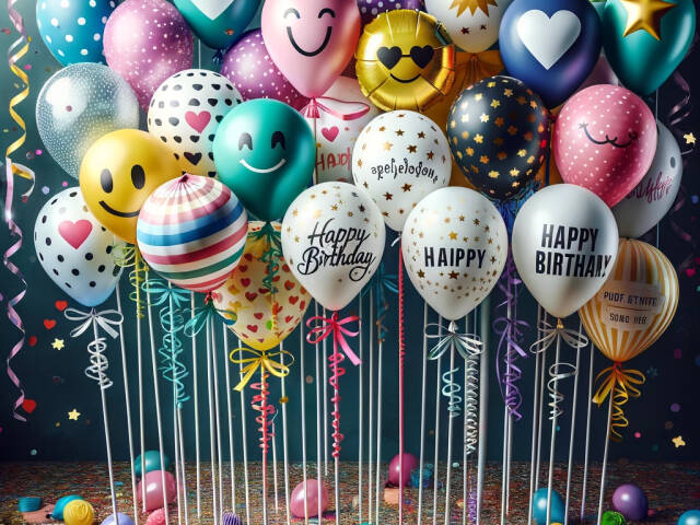Balony z Nadrukiem i Patyczkami - Idealny Dodatek na Każdą Okazję!