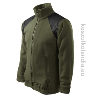 polar męski adler jacket z haftem khaki