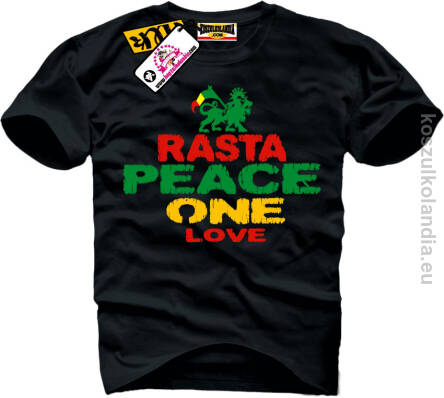 Rasta Peace One Love LION