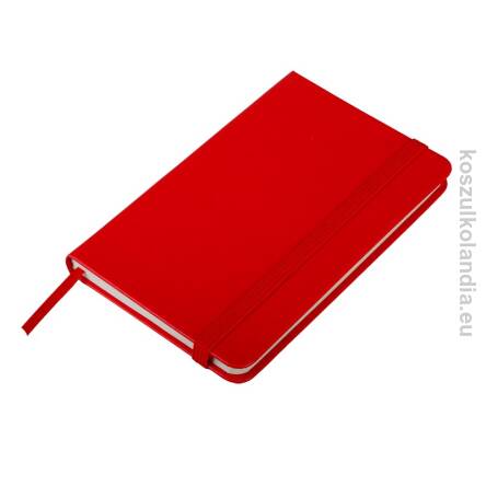 Notatnik 90x140/80k kratka Zamora - komplet 25 sztuk czerwony