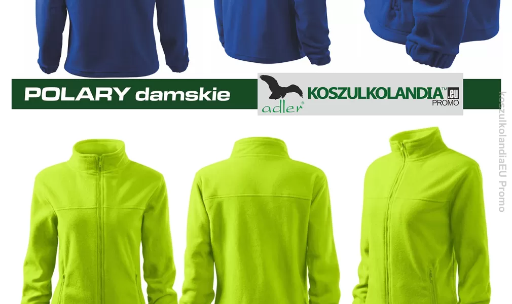 POLARY STANDARDOWE Adler JACKET 501 męskie 503 damskie 504 dziecięce MIX KOLORÓW I ROZMIARÓW - Zestaw 10 sztuk