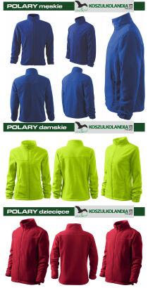 Polar standard Adler JACKET 501 męski 503 damski 504 dziecięcy