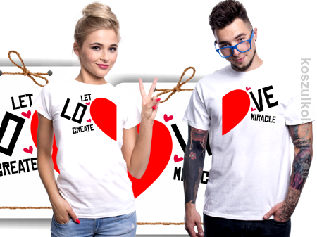 Walentynkowe koszulki dla par i nie tylko - 96 wzorów ! PROMOCJA WALENTYNKOWA -25%!