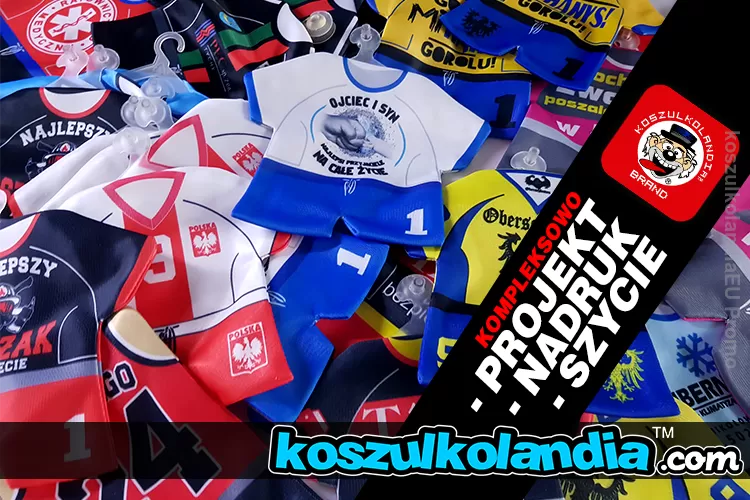 MINI KOSZULKI z własnym nadrukiem full print 1000 sztuk