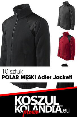 POLAR męski Adler JACKET HI-Q506 - zestaw 10 sztuk