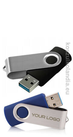Pendrive GOODRAM UTS3 USB 8GB 16GB 32GB 64GB 128GB z własnym grawerem logo lub napisem 