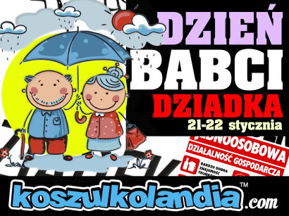 KOSZULKI BABCIA DZIADEK - Dzień Babci i Dziadka PROMOCJA ! -40%!